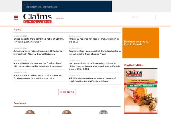 claimscanada.ca site used Pubx-claimscanada
