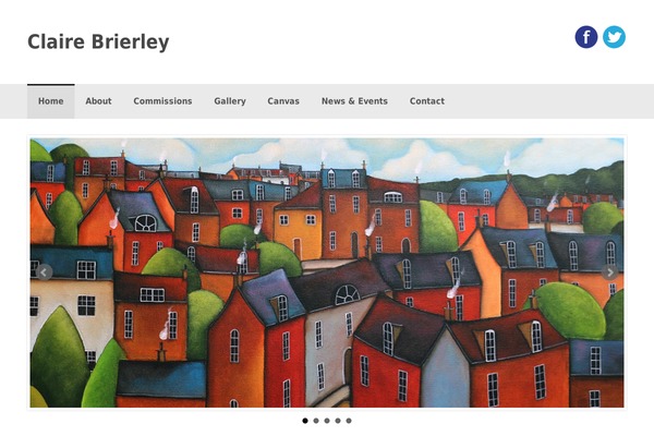 claire-brierley.co.uk site used Coller-child