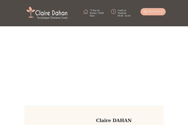 Cloe-brooks theme site design template sample