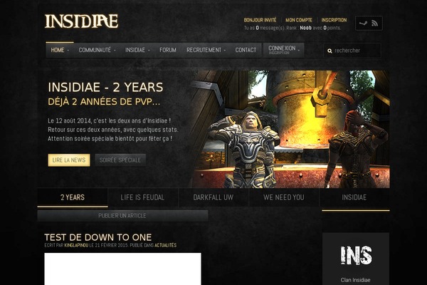 clan-insidiae.com site used Yoo_drive_wp1