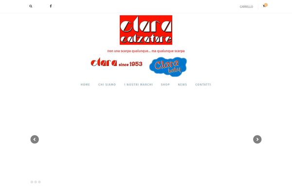 claracalzature.com site used Claracalzature