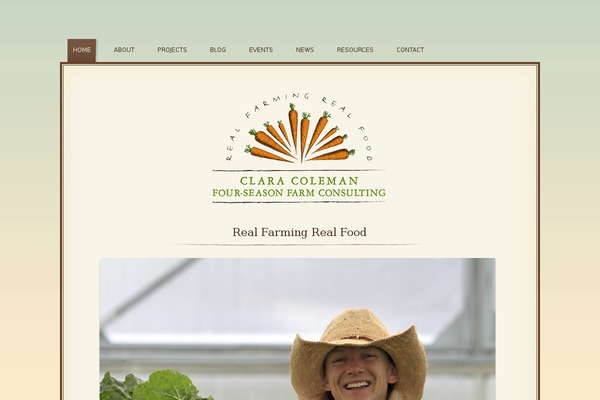 Twenty Twelve theme site design template sample