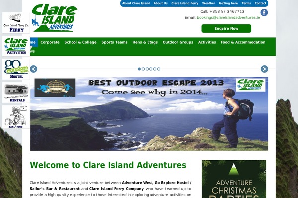 clareislandadventures.ie site used Clare-island-adventures
