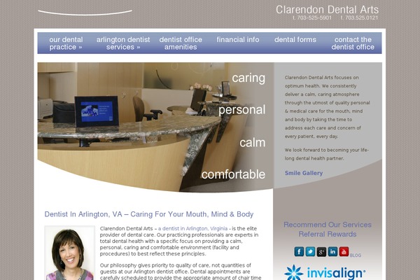 clarendondentalarts.com site used Cda