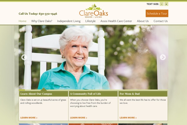 clareoaks.com site used Clareoaks