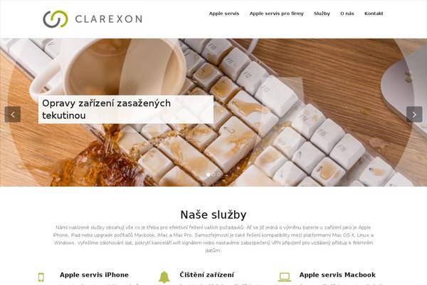 clarexon.cz site used Appointment-pro