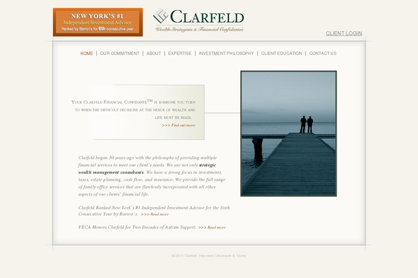 clarfeld.com site used Clarfeld