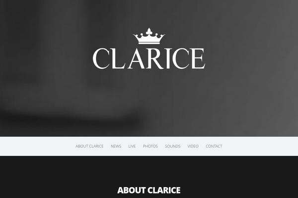 clarice.ch site used Applause_wp_v1.6
