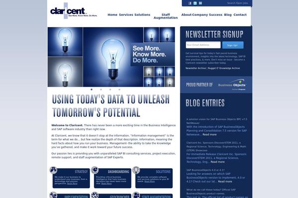 claricent.com site used Claricent