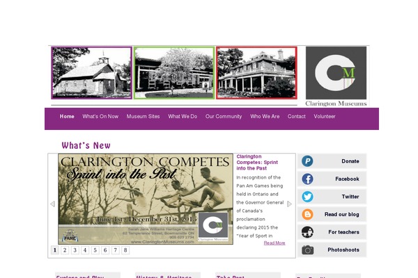 claringtonmuseums.com site used Mac2012