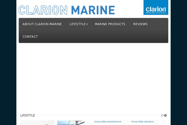 clarionmarinesystems.com site used Aqua