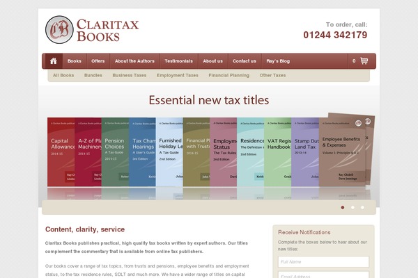claritaxbooks.com site used Claritaxbooks