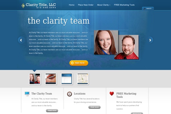 claritytitle.com site used TheCorporation