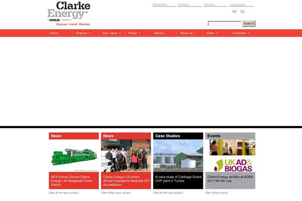 clarke-energy.com site used Clarke-energy