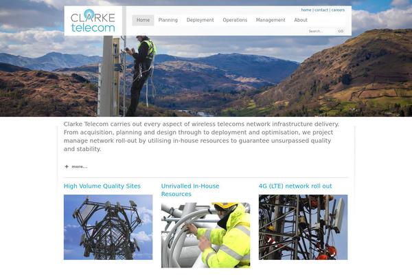 clarke-telecom.com site used Clarketelecom