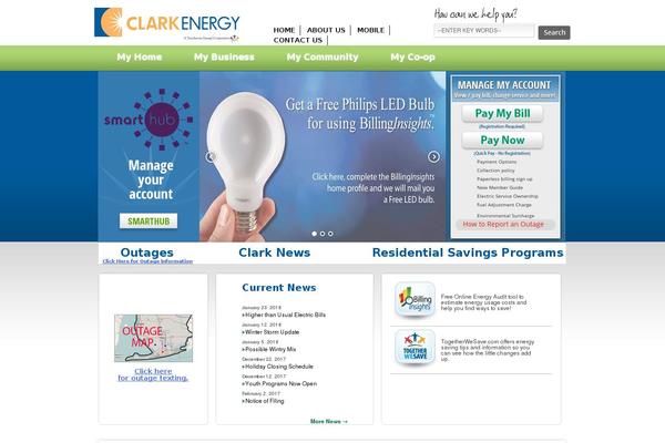 clarkenergy.com site used Clark