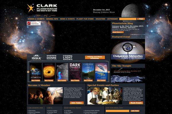 clarkplanetarium.com site used Clark-planatarium
