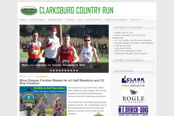 clarksburgcountryrun.com site used NewsLayer