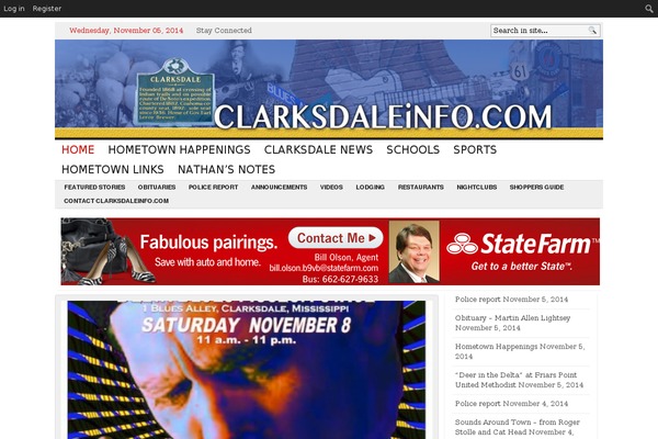 clarksdaleinfo.com site used Advanced-newspaper-clarksdale