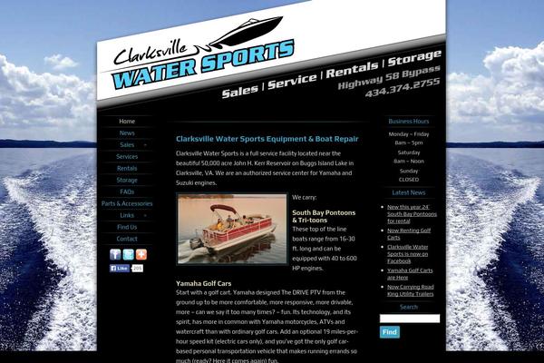 clarksvilleboats.com site used Blankslate Child