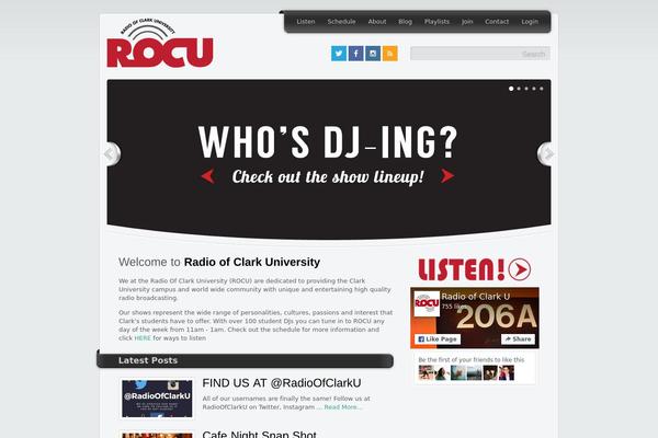 clarkuradio.com site used Rocu