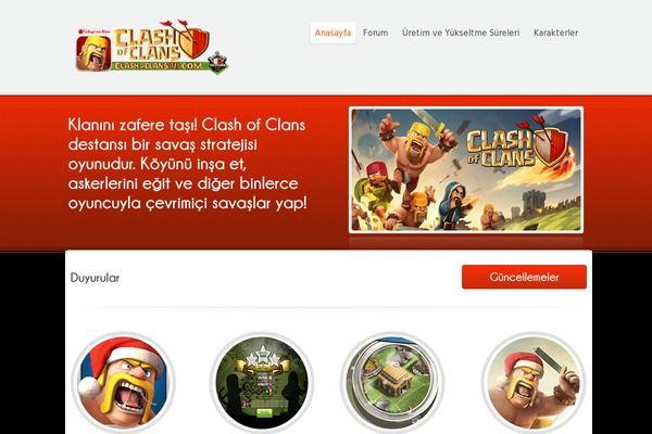 clashofclanstr.com site used Clashofclanstr