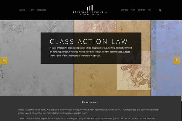 classactionlaw.ca site used Scarfone