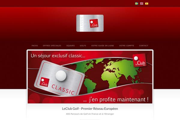 Arcadia theme site design template sample