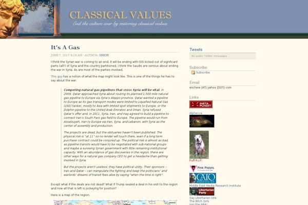 classicalvalues.com site used Classicalvalues