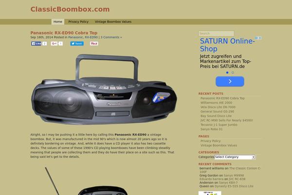 classicboombox.com site used Wheat-lite