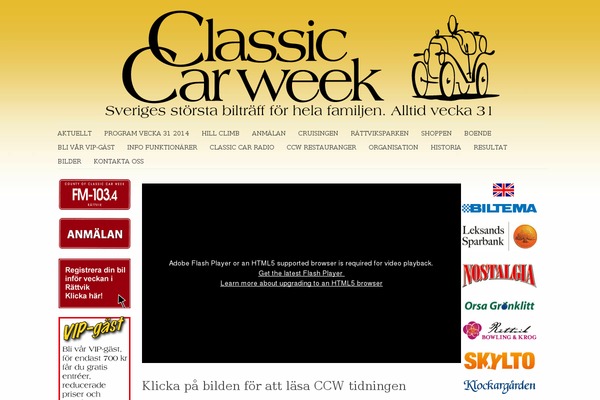 classiccarweek.com site used Stockholm