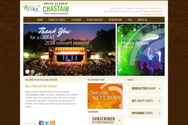 classicchastain theme websites examples