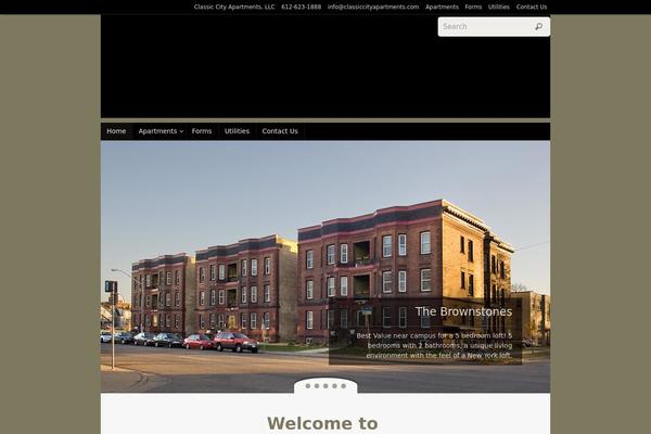 Tempera theme site design template sample