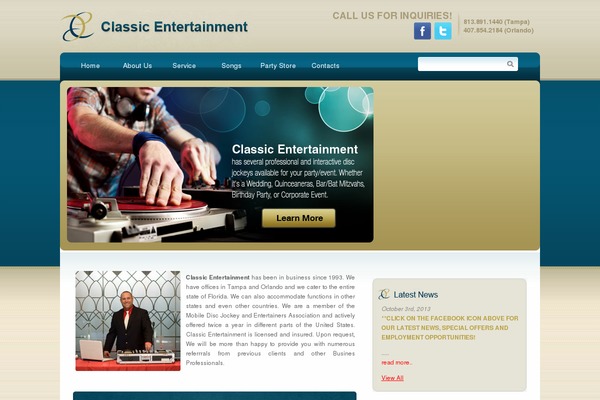 classicentertainment.com site used Classicentertainment