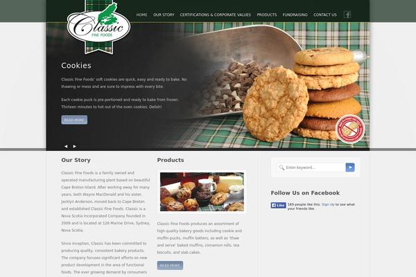 classicfinefoods.ca site used Denovo