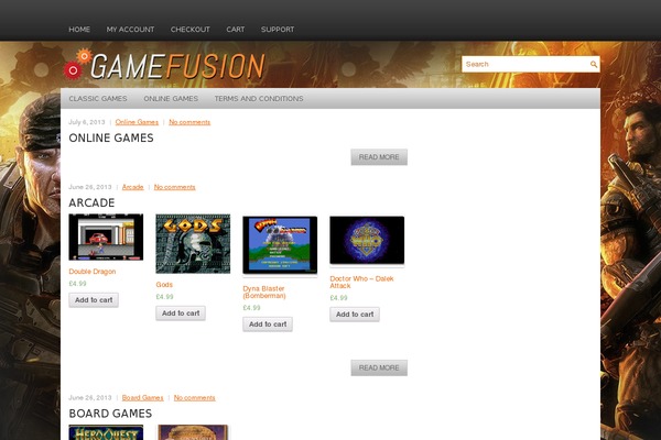 classicgamingpresents.com site used Gamefusion
