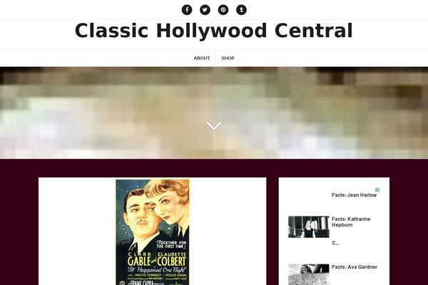 classichollywoodcentral.com site used Evening Shade