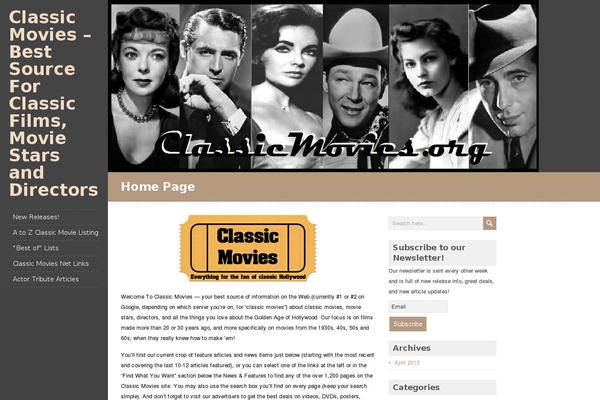 MaryAnne theme site design template sample