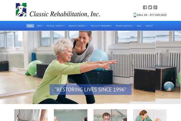 classicrehabilitation.com site used Creativa
