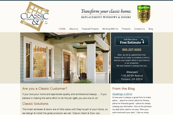 classicsash.com site used Classicsash