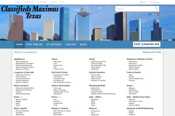 classifiedsmaximus.com site used Template_classifiedsmaximusclild