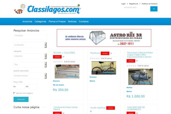 classilagos.com site used FlatAds