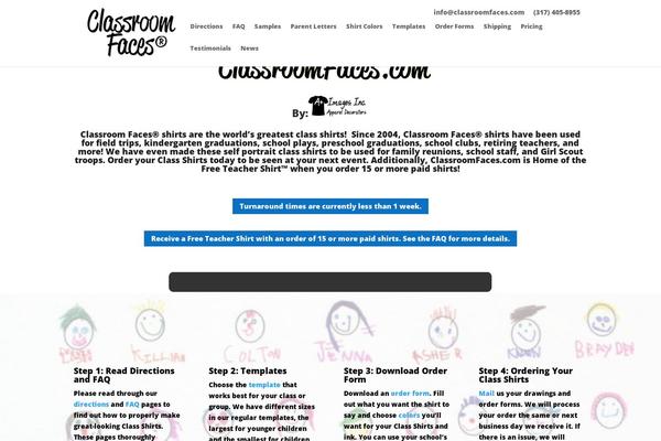 Divi theme site design template sample