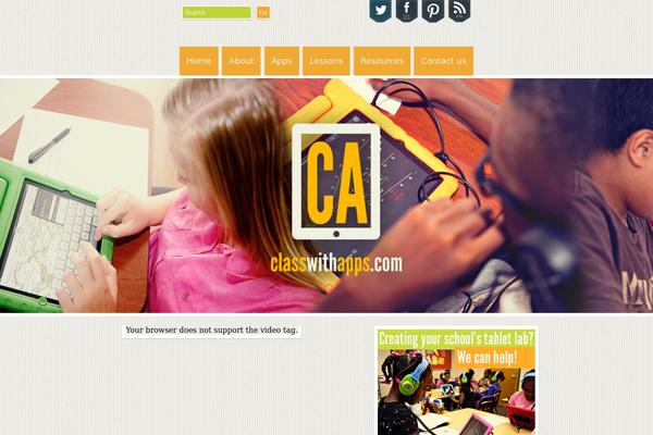 classwithapps.com site used Bd_theme