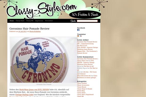classy-style.de site used Classy-style