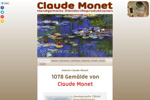 claude-monet.pw site used Monet2