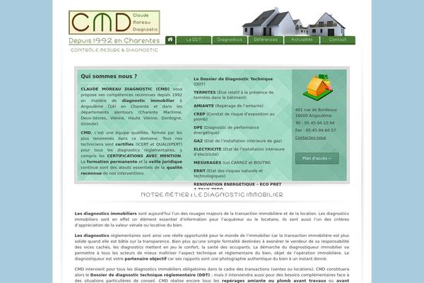 claude-moreau-diagnostic.com site used Cmd