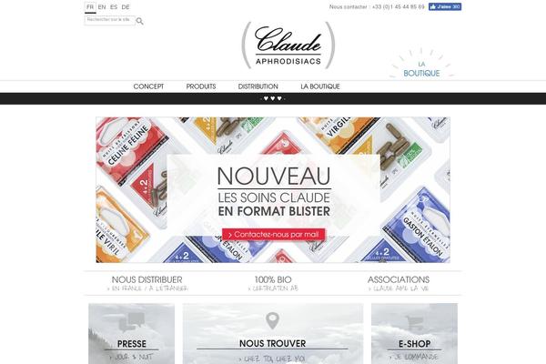 claudeparis.com site used Claude_gantry_wp
