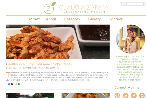 claudiazapata.com site used claudia