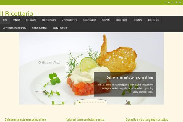 Tempera theme site design template sample